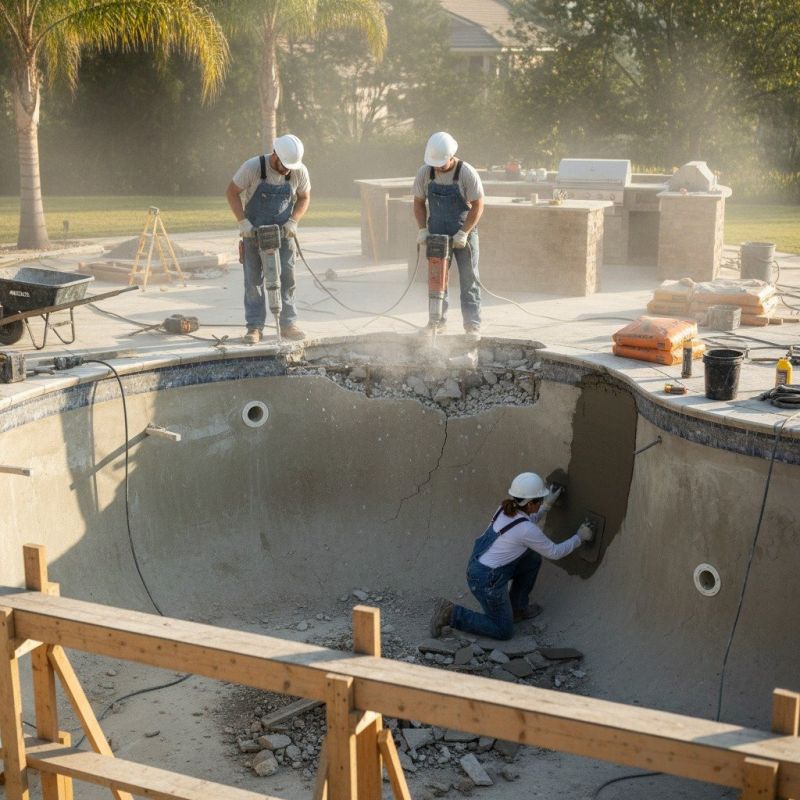 Concrete Pool Repair