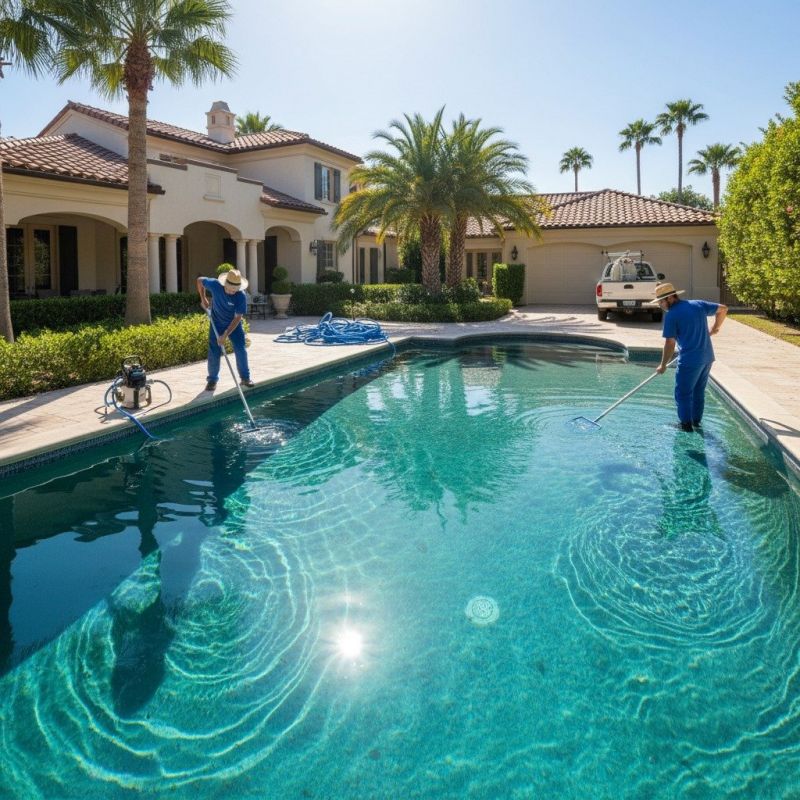 Weekly Pool Cleaning detail