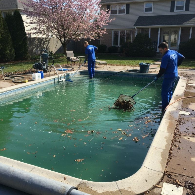 Weekly Pool Cleaning detail