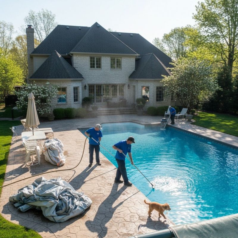 Weekly Pool Cleaning detail